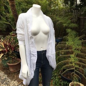 CREA CONCEPTS Semi-Sheer Summery Cape